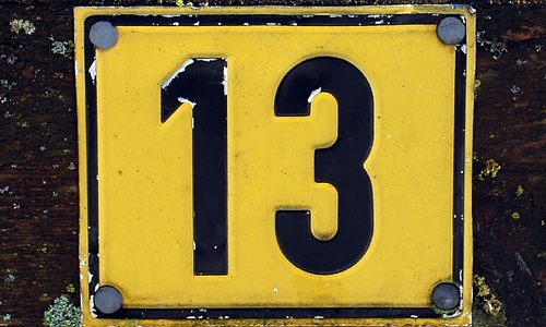 Image for 'Important Days Related to Number 13' numerology answer