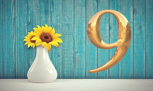 Image for 'Lucky Number 9' numerology answer