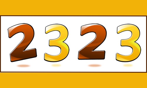Image for 'Meaning of the Number 2323' numerology answer