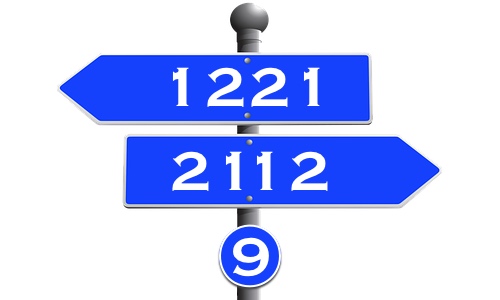 Image for 'Personal Year 9 Seeing 12:21 and 21:12' numerology answer